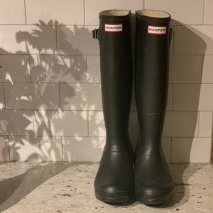 Hunter Boots Black - Original Tall - never worn!!